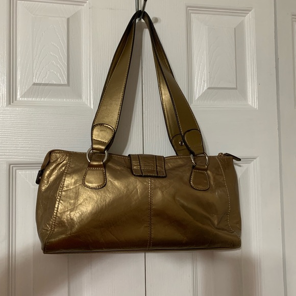 Gold shoulder bag. In great shape - Picture 6 of 11